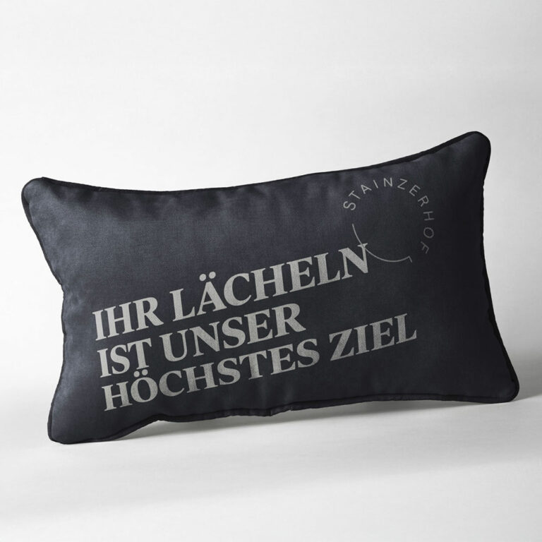 Corporate Design Hotel Stainzerhof – Slogan, Schöpferei