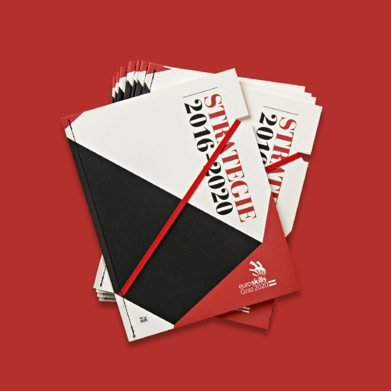 Editorial Design EuroSkills – Strategie Broschüre