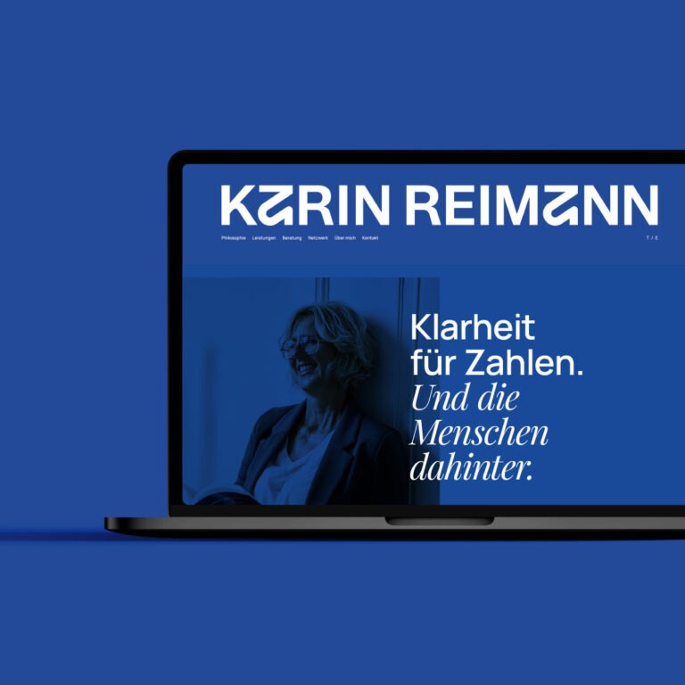Brand Design Karin Reimann – Website, Schöpferei