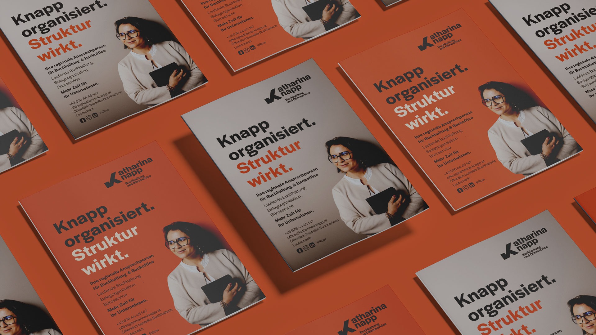 Brand Design Katharina Knapp – Inserate, Schöpferei
