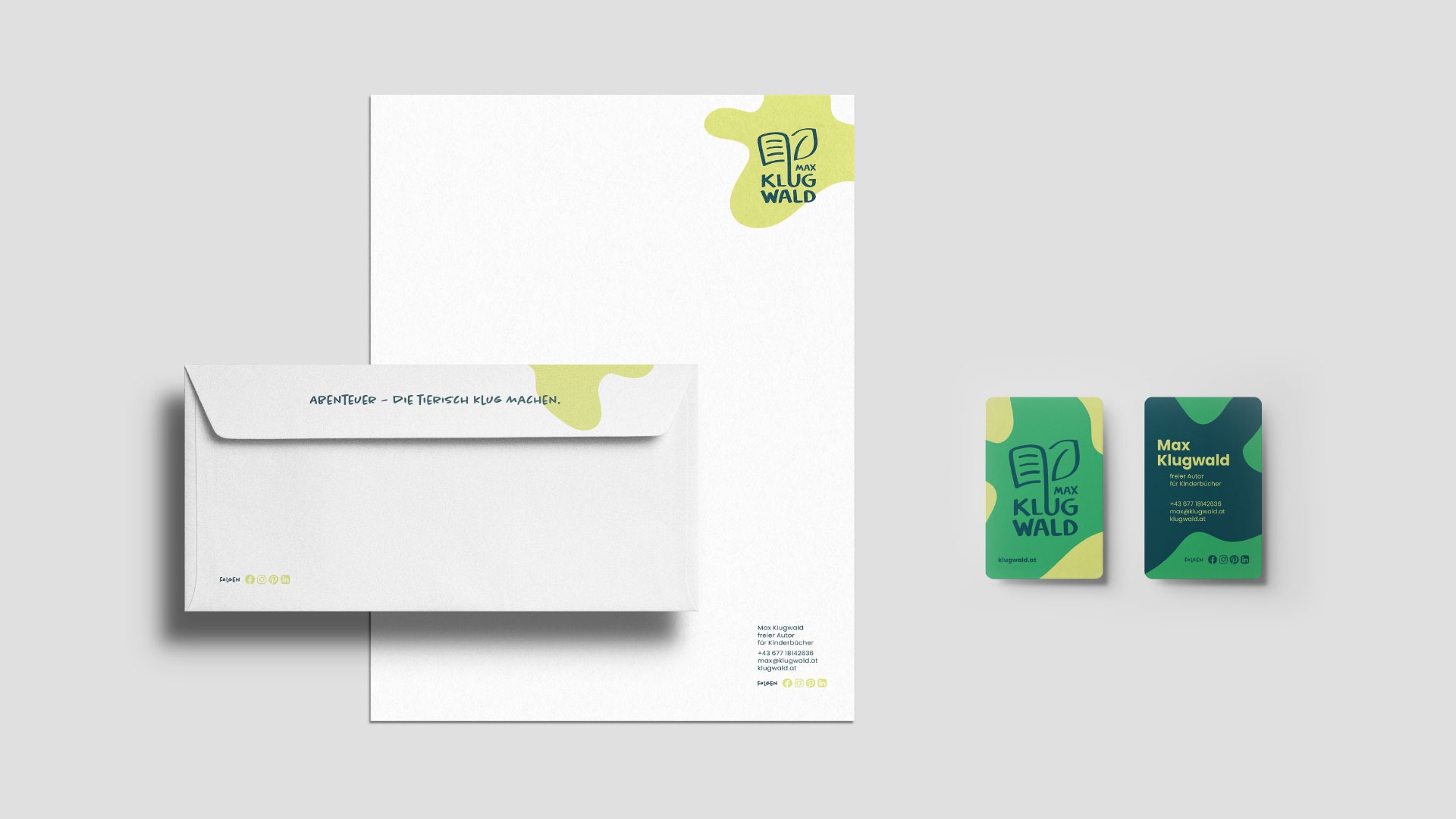 Brand Design Max Klugwald – Drucksorten, Schöpferei